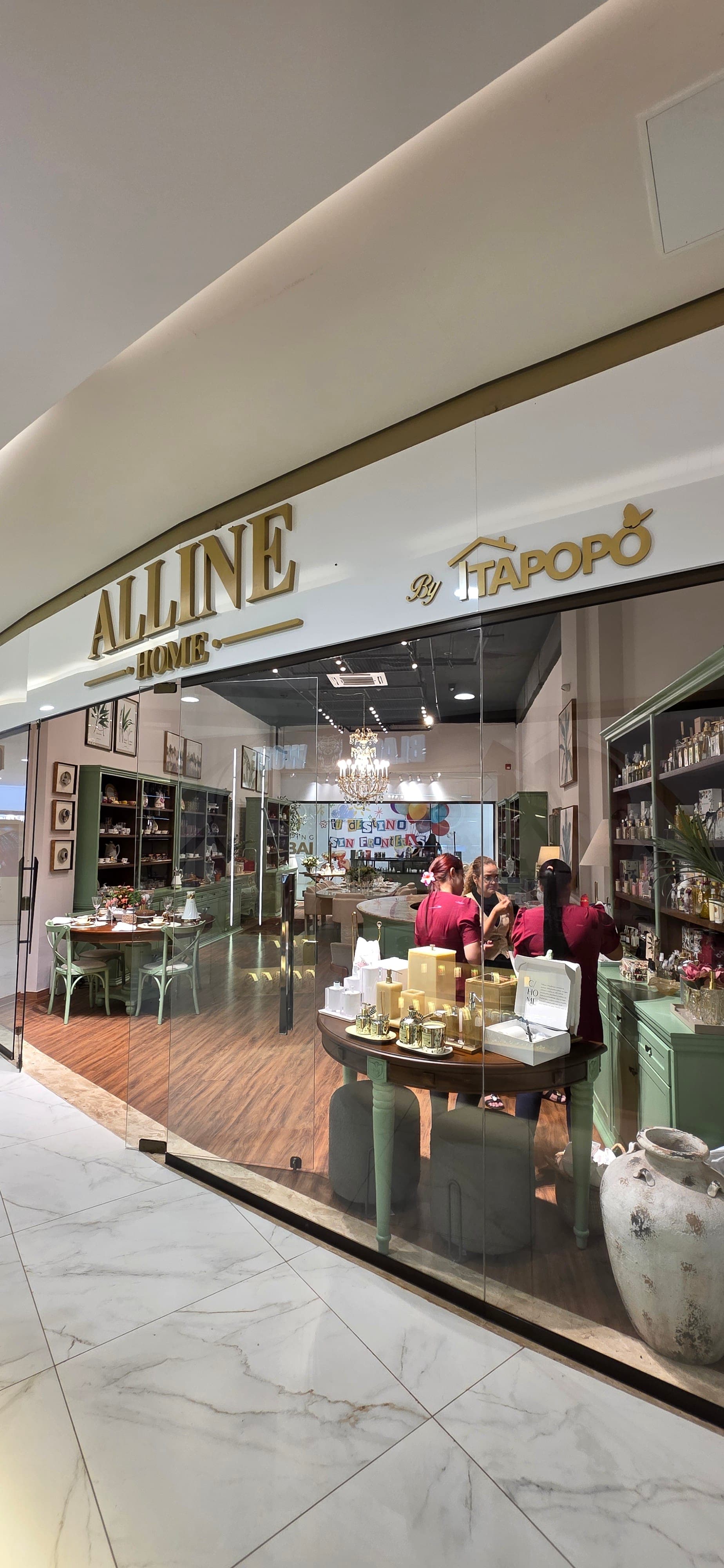 Alline Home inaugura no Shopping Dubai, em Pedro Juan Caballero