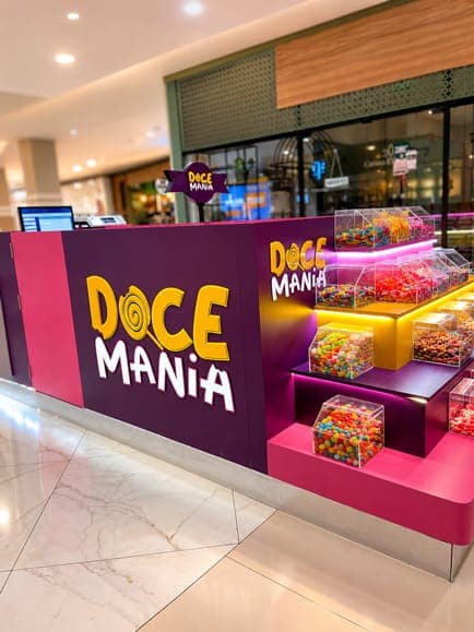 Loja Doce Mania no Shopping Dubai