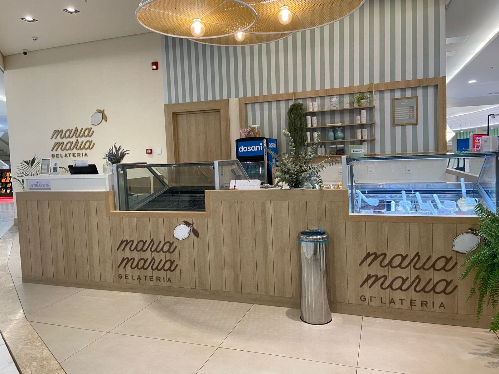 Loja Gelateria Maria Maria no Shopping Dubai