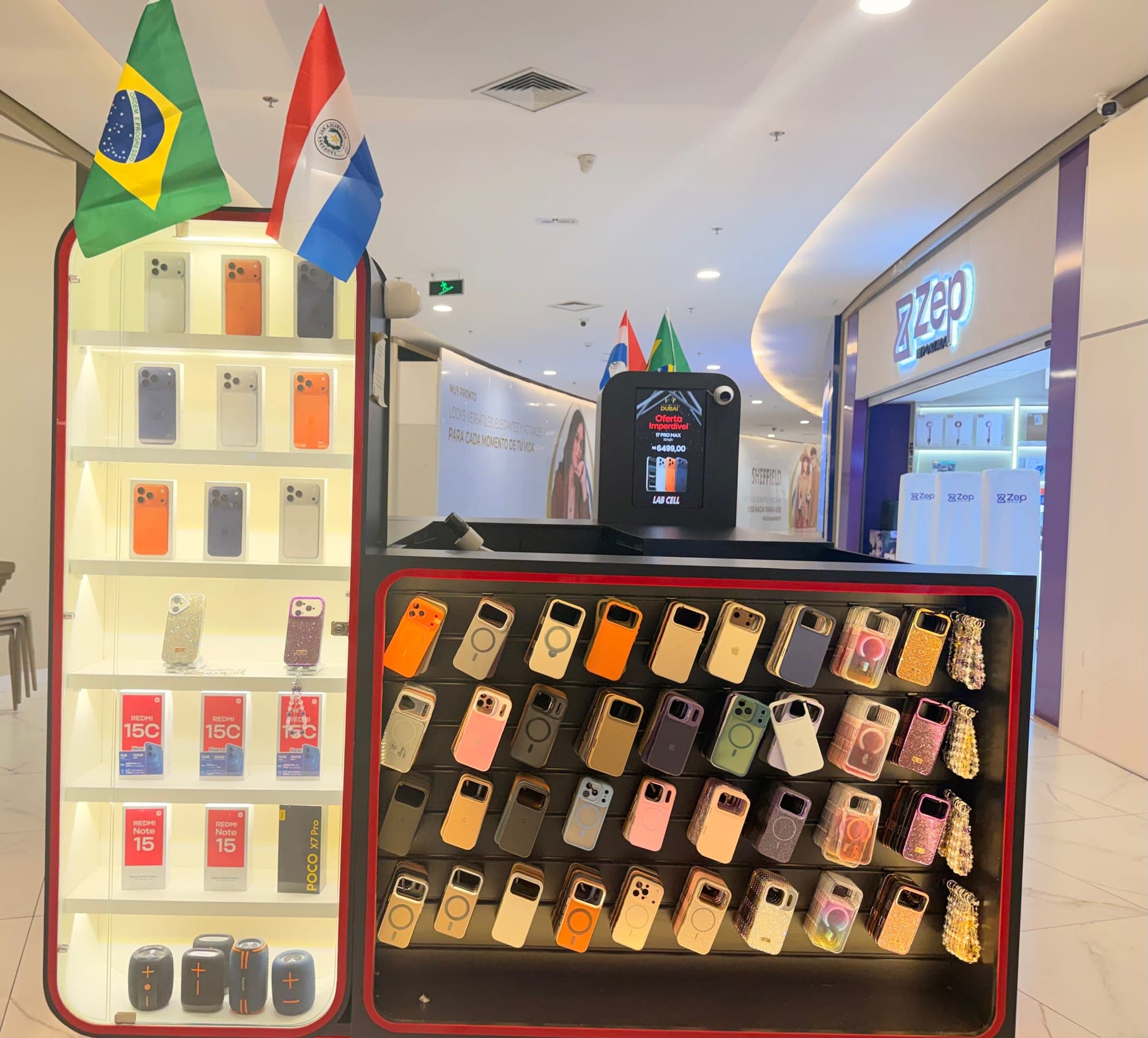 Loja Labcell no Shopping Dubai