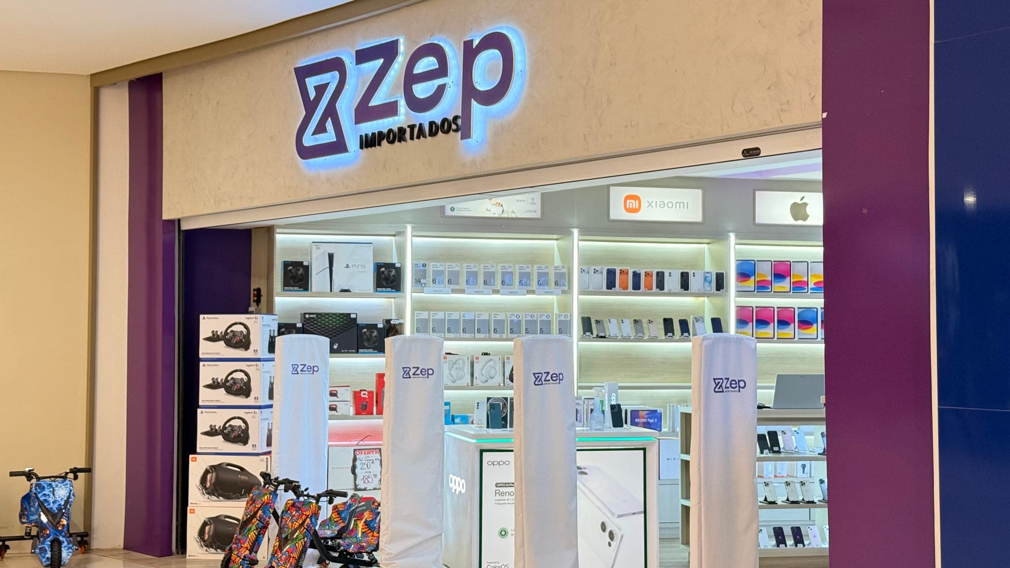 Loja ZEP Import no Shopping Dubai