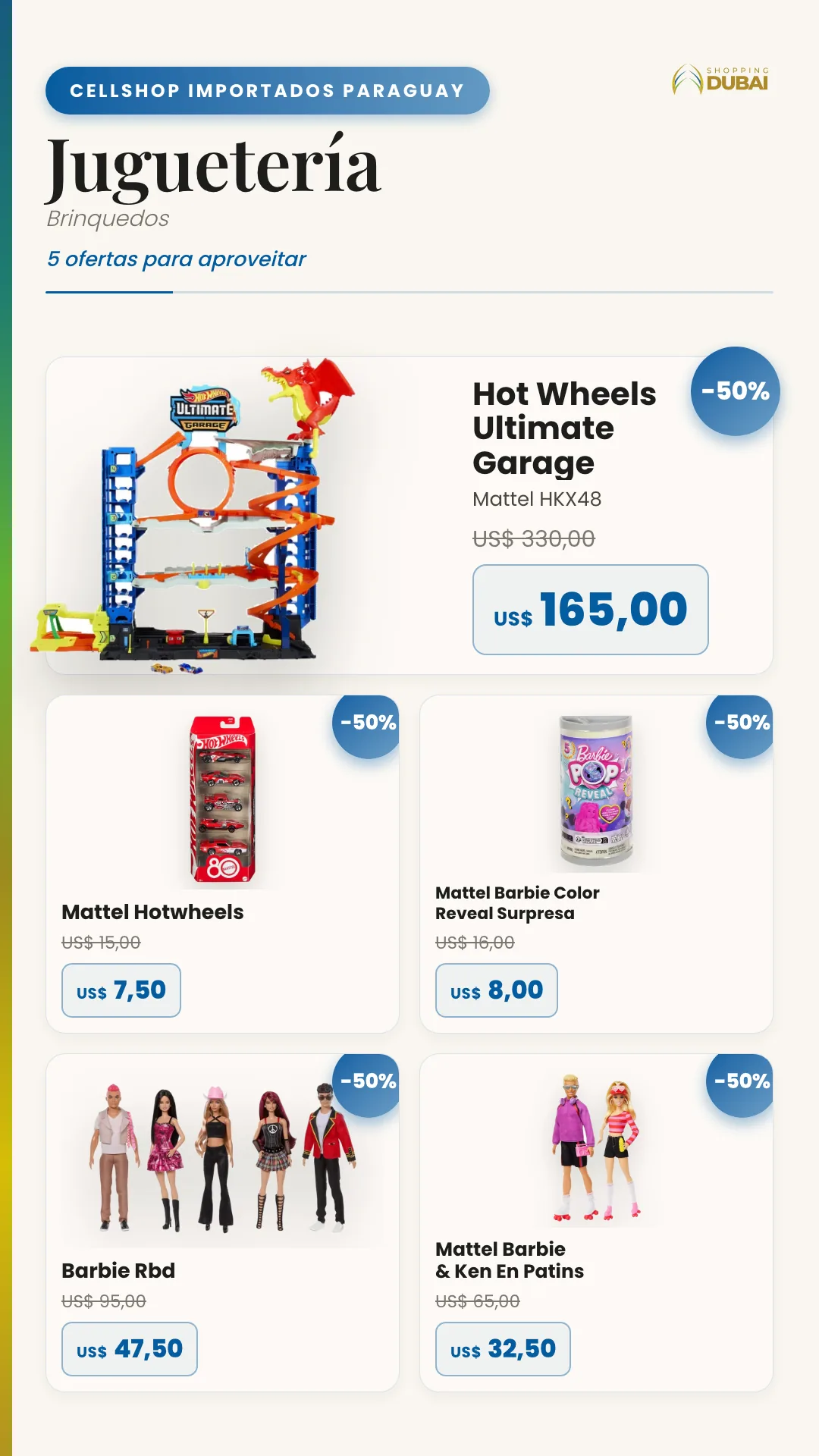 Catálogo de Ofertas · Shopping Day — Shopping Dubai — 6/33