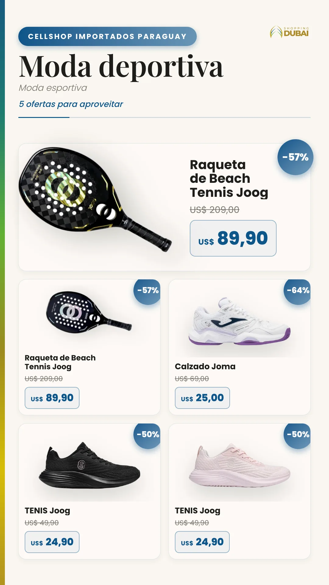 Catálogo de Ofertas · Shopping Day — Shopping Dubai — 8/33