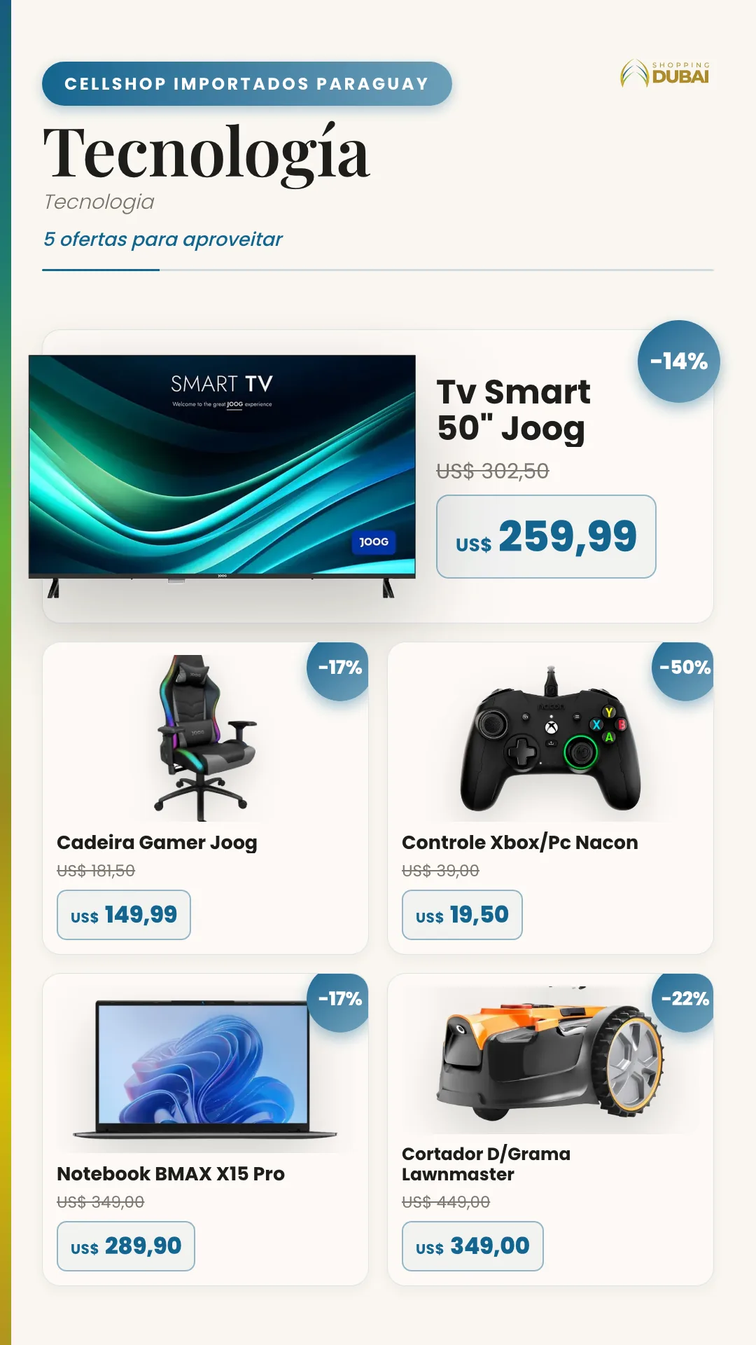 Catálogo de Ofertas · Shopping Day — Shopping Dubai — 12/33