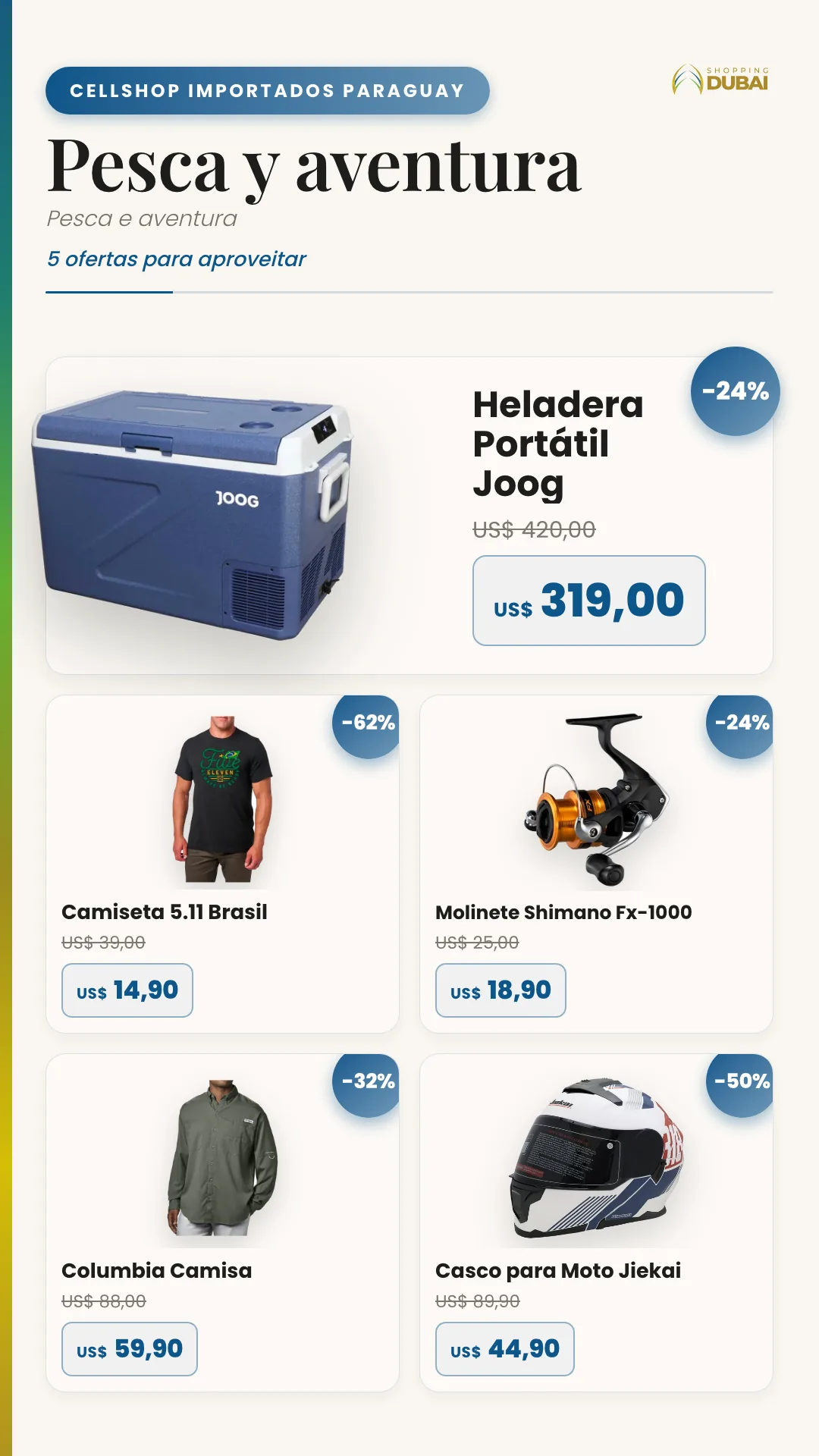 Catálogo de Ofertas · Shopping Day — Shopping Dubai — 24/33