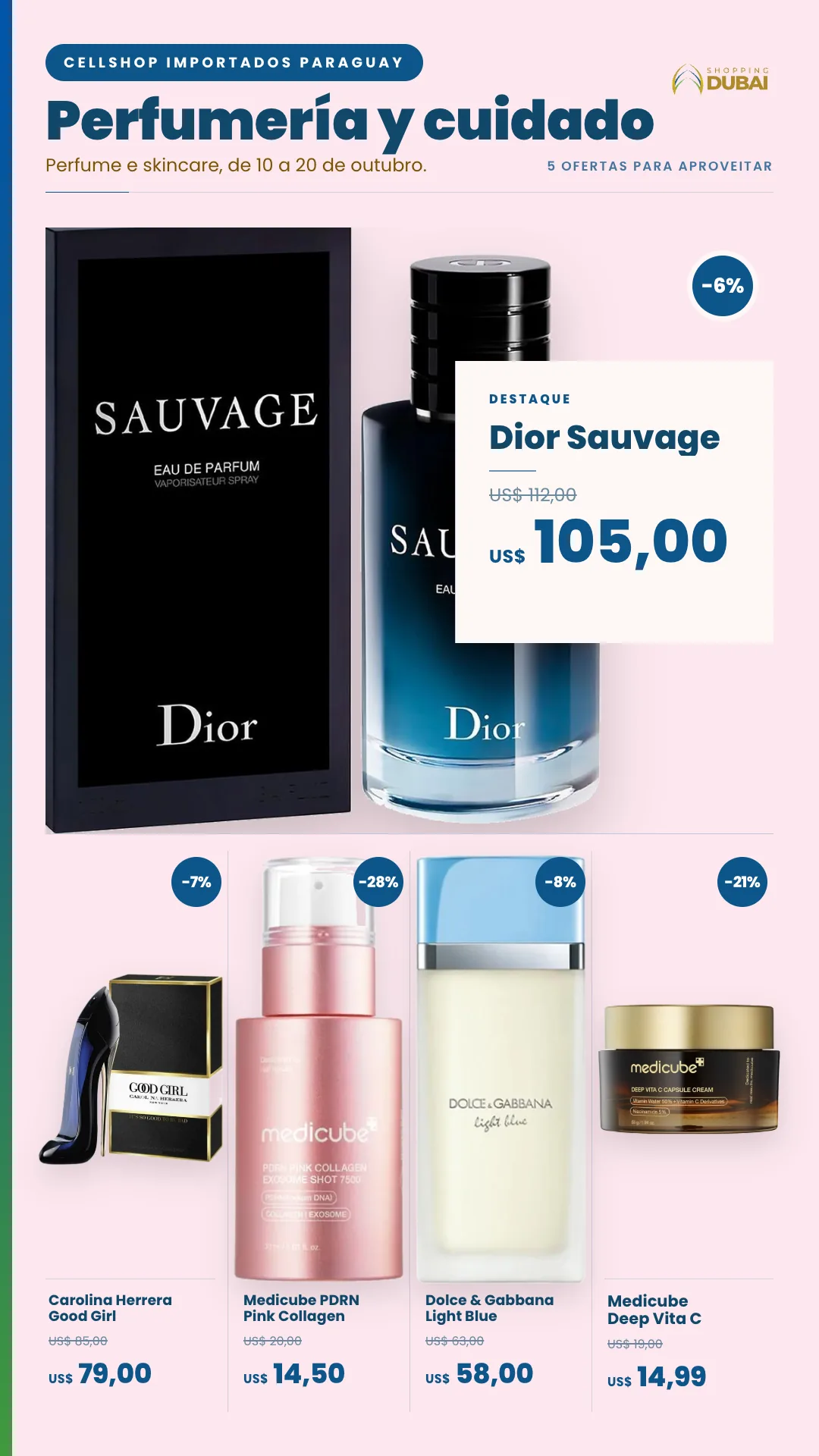 Catálogo de Ofertas · Dia das Crianças — Shopping Dubai — 7/13