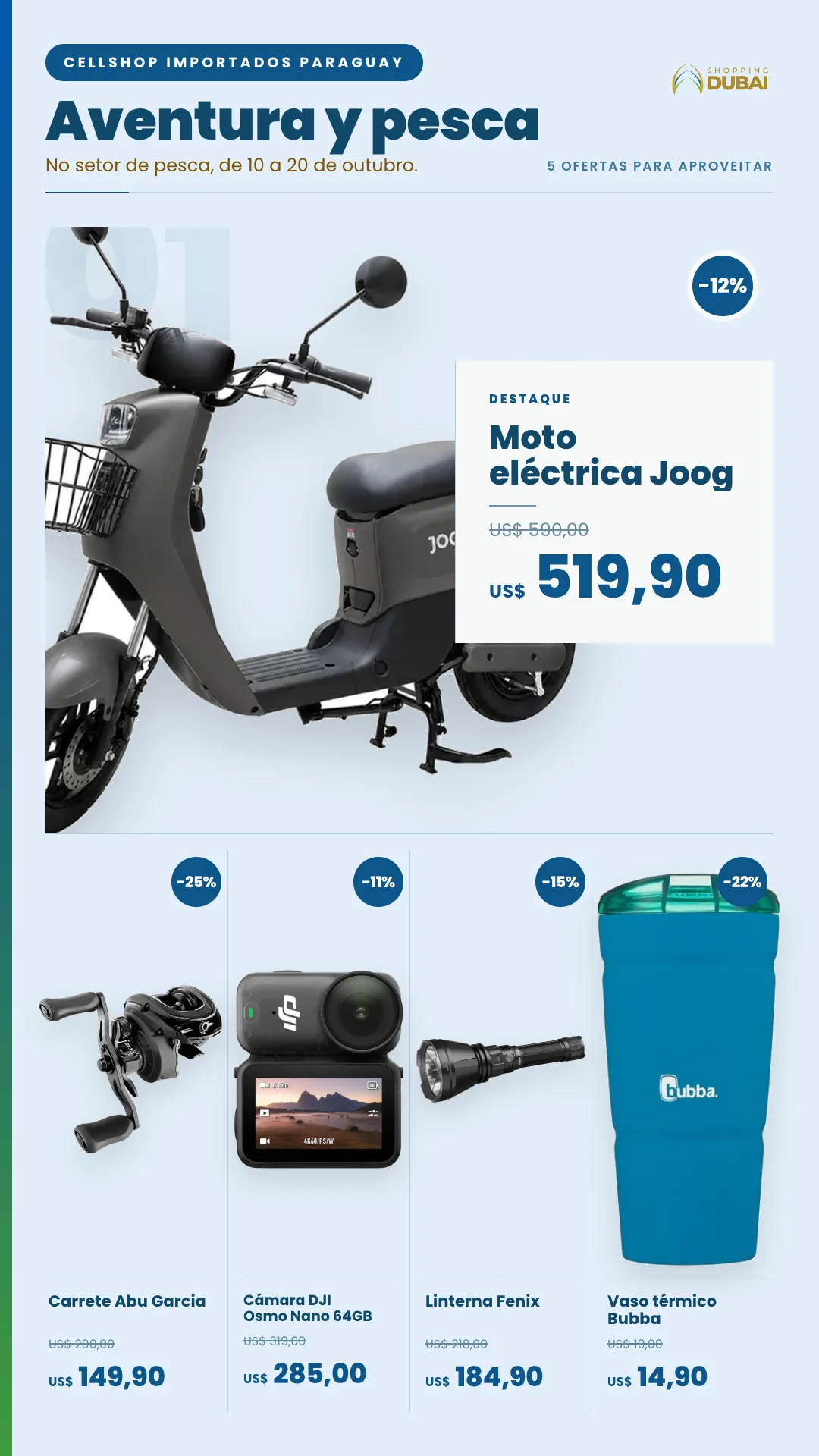Catálogo de Ofertas · Dia das Crianças — Shopping Dubai — 10/13