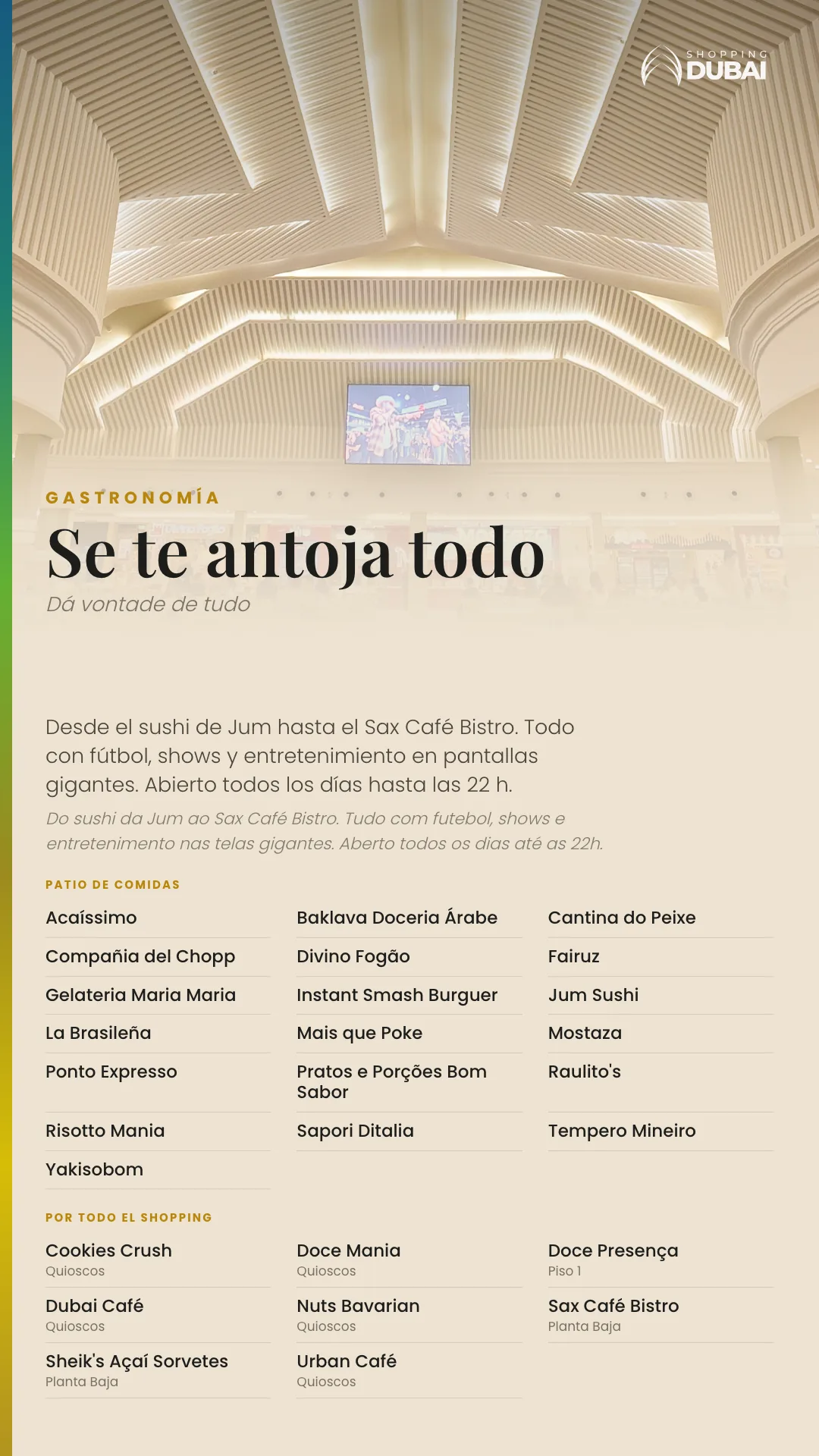 Catálogo de Ofertas — Shopping Dubai — 21/25